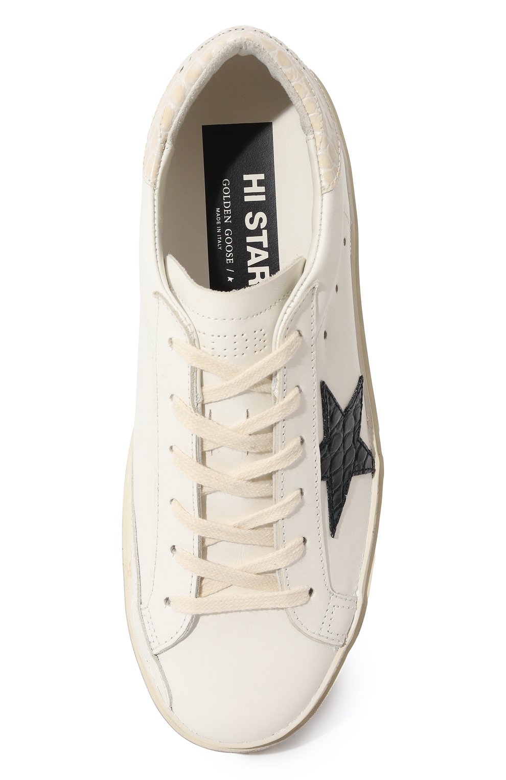 Кожаные ке ды hi stars GOLDEN GOOSE DELUXE BRAND, арт. GWF00118/F00413, фото 6