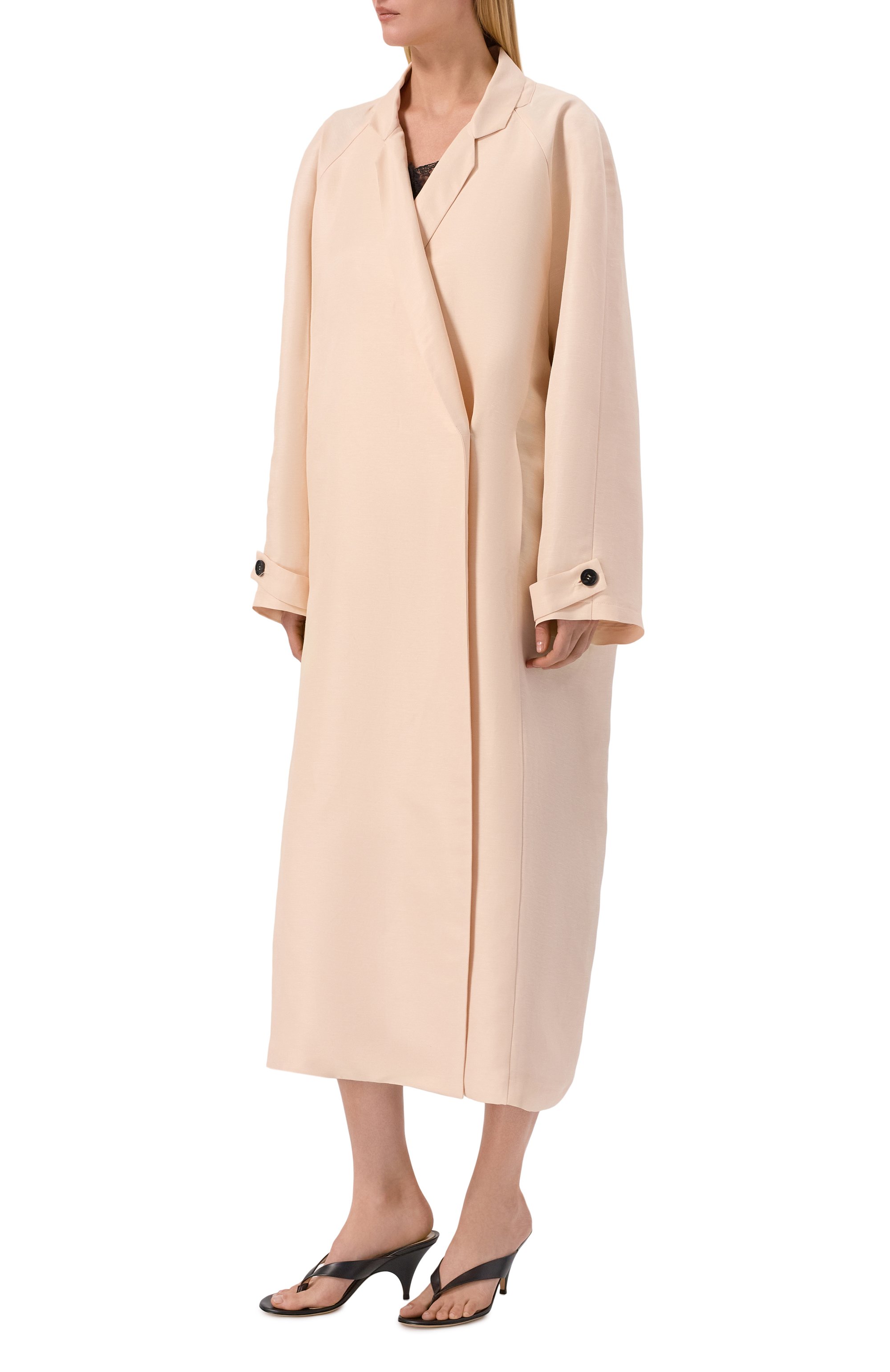 Плащ изо льна и вискозы RUBAN, арт. RSS26-57.1.54.31, фото 3