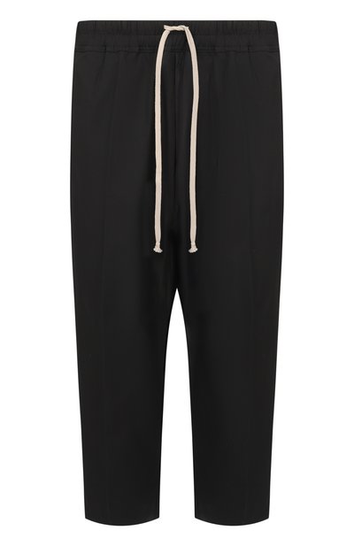 Мужские хлопковые брюки RICK OWENS, арт. RU02F4381/TE