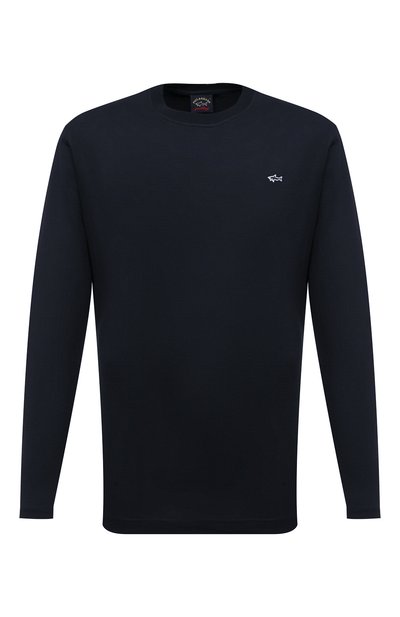 Мужская хлопковый лонгслив PAUL&SHARK, арт. C0P1093