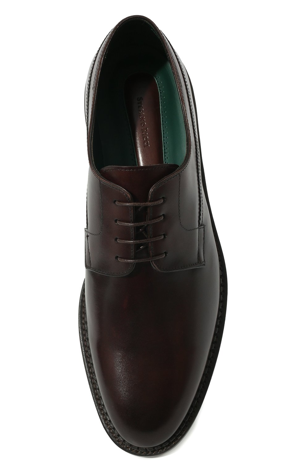 Кожаные дерби STEFANO RICCI, арт. UE21C5150/VT, фото 6