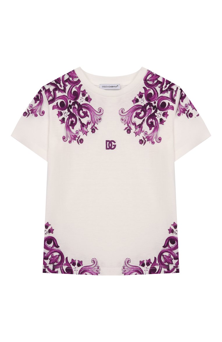 Хлопковая футболка DOLCE & GABBANA, арт. L2JTKT/II7H3, фото 1
