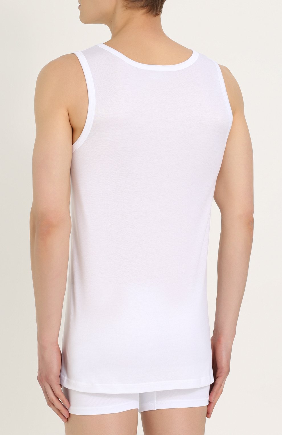 Хлопковая майка с круглым вырезом PEROFIL, арт. 21101, фото 4