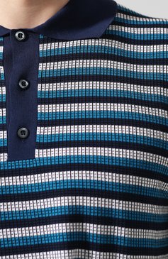 Хлопковое поло PRADA, арт. UMB010-1VOV-F0124-201, фото 5