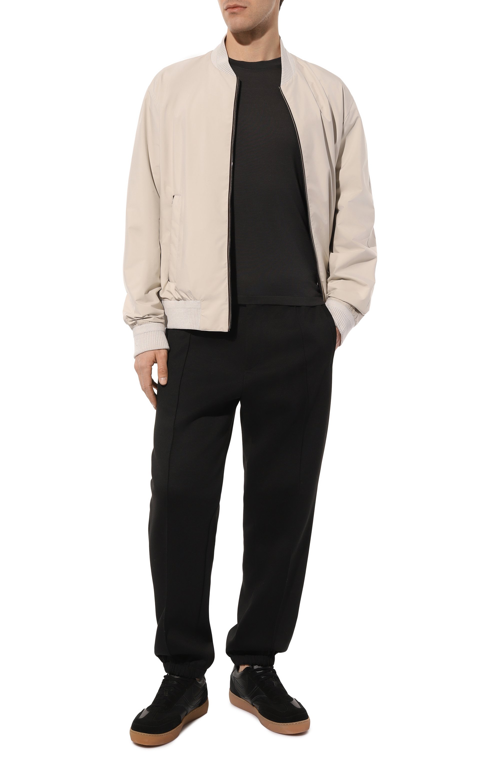 Кашемировый лонгслив STEFANO RICCI темно-серого цвета по цене 99500 руб., арт. W515000G01/W24101, фото 2 Кашемировый лонгслив STEFANO RICCI, арт. W515000G01/W24101, фото 2