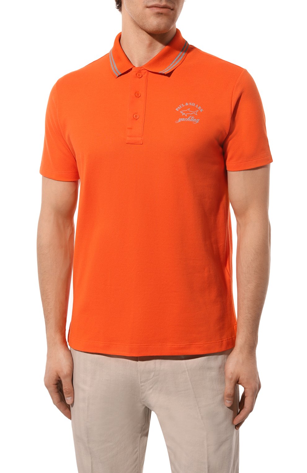 Хлопковое поло PAUL&SHARK, арт. 22411233, фото 3