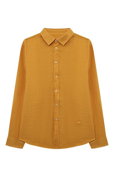 Льняная рубашка PAOLO PECORA MILANO, арт. PP3691/14-16