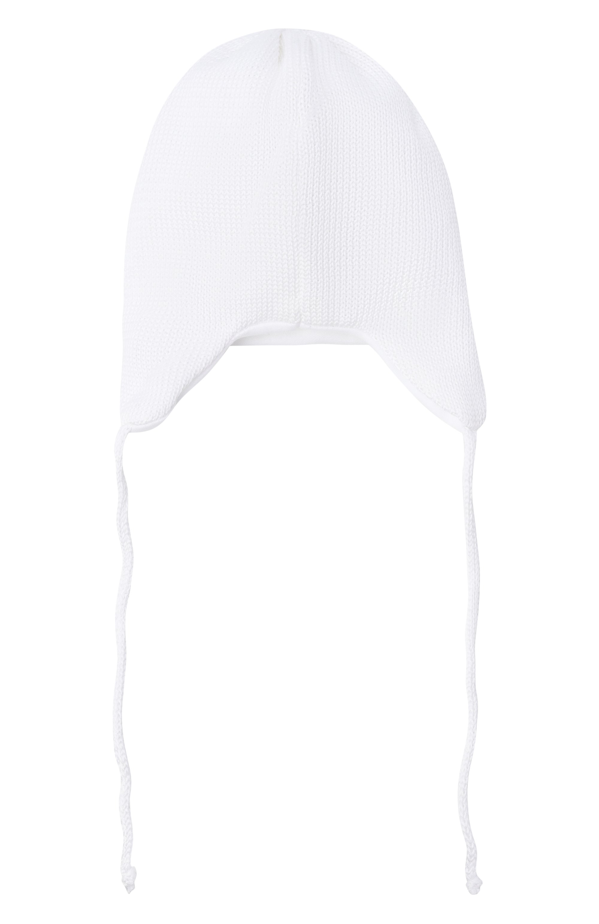 Хлопковая шапка IL TRENINO белого цвета по цене 8440 руб., арт. FN-6008, фото 2 Хлопковая шапка IL TRENINO, арт. FN-6008, фото 2