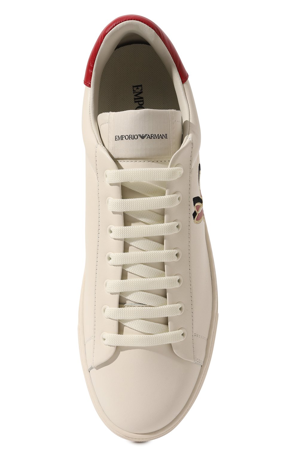 Кожаные кеды EMPORIO ARMANI, арт. X4X565/XN752, фото 6