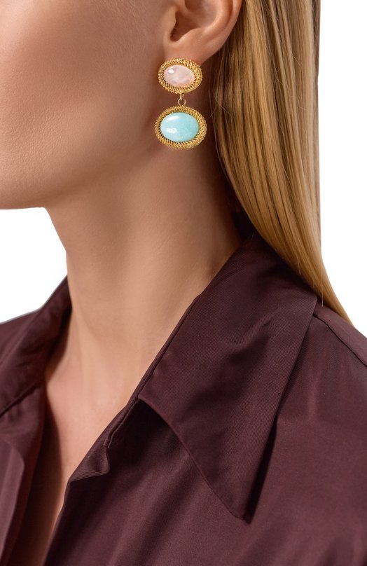 Серьги Crystalline Jewellery 306 Голубой  306 Фото 2