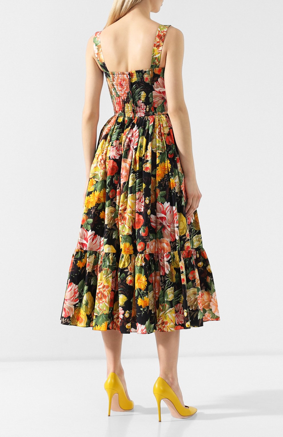 Хлопковое платье DOLCE & GABBANA, арт. F6C7FT/HS5CW, фото 4