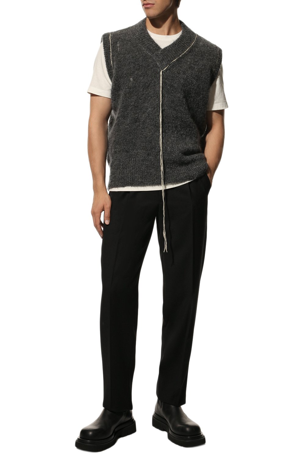 Шерстяной жилет ISABEL BENENATO, арт. UK92F22, фото 2