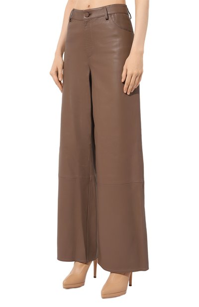 Кожаные брюки LOULOU DE SAISON, арт. FIGARI, фото 3