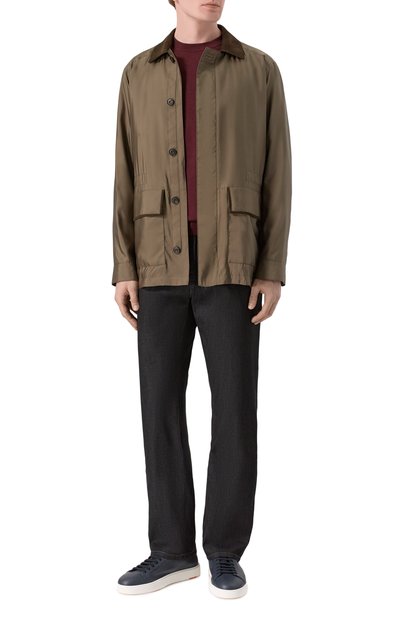 Шелковая куртка CORNELIANI, арт. 2725B0/2720165, фото 2