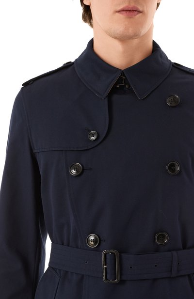 Хлопковый тренч BURBERRY, арт. 8079387, фото 5