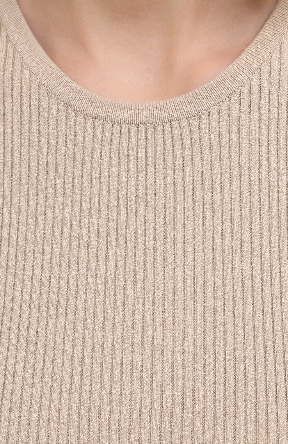 Топ из вискозы NANUSHKA, арт. JAYA_BEIGE_C0MF0RT KNIT, фото 5