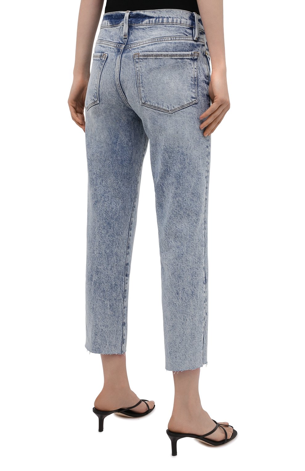 Джинсы FRAME DENIM голубого цвета по цене 37200 руб., арт. LNSRA118, фото 4 Джинсы FRAME DENIM, арт. LNSRA118, фото 4
