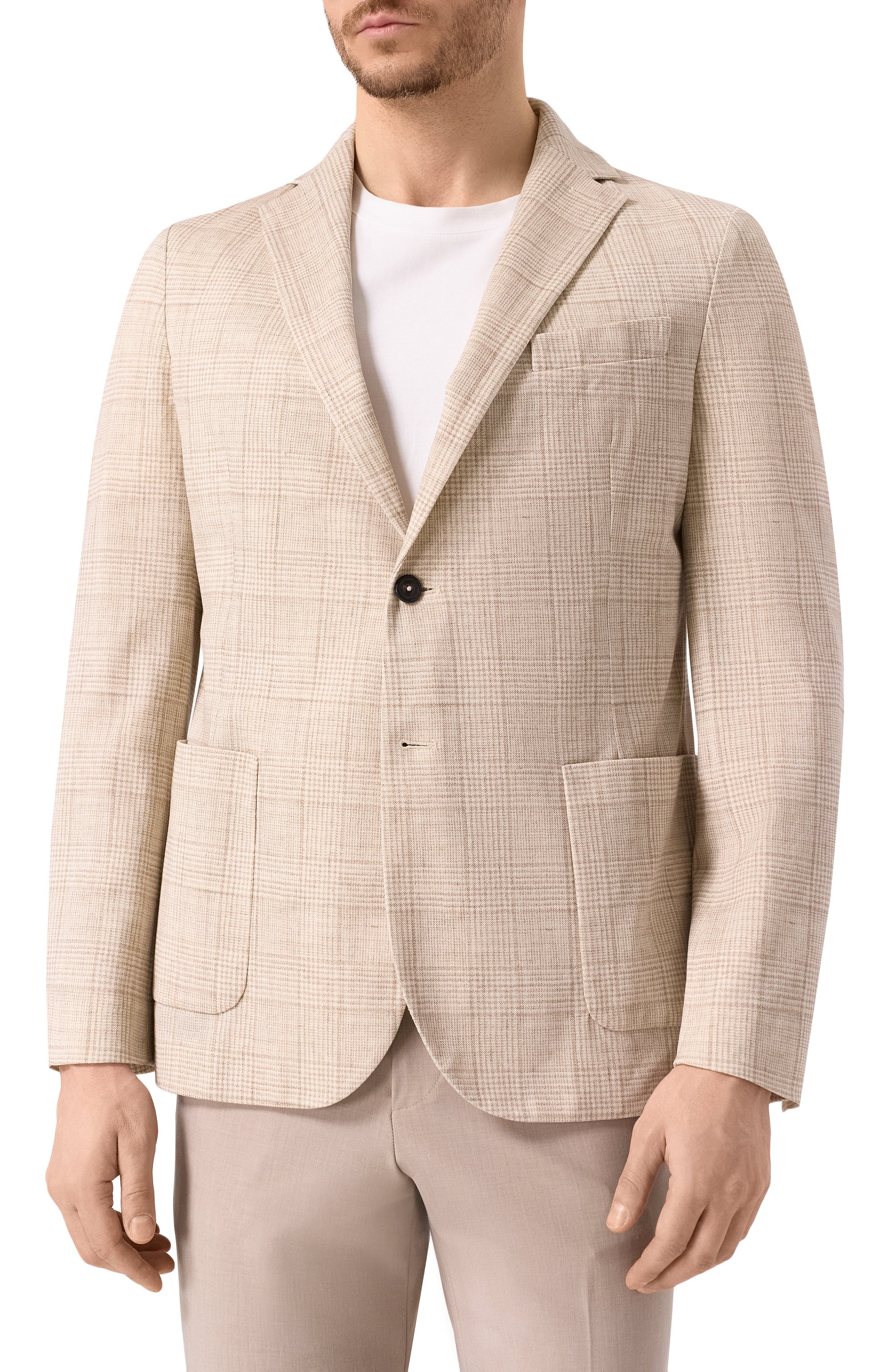 Хлопковый пиджак CIRCOLO 1901, арт. CN4758, фото 5