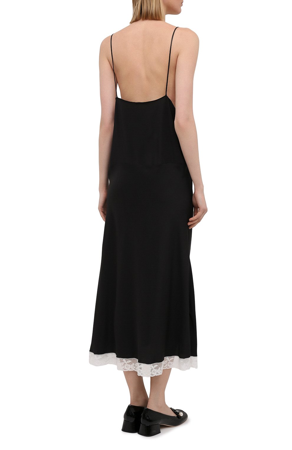 Шелковое платье MIU MIU, арт. MF4060-102-F0002, фото 4