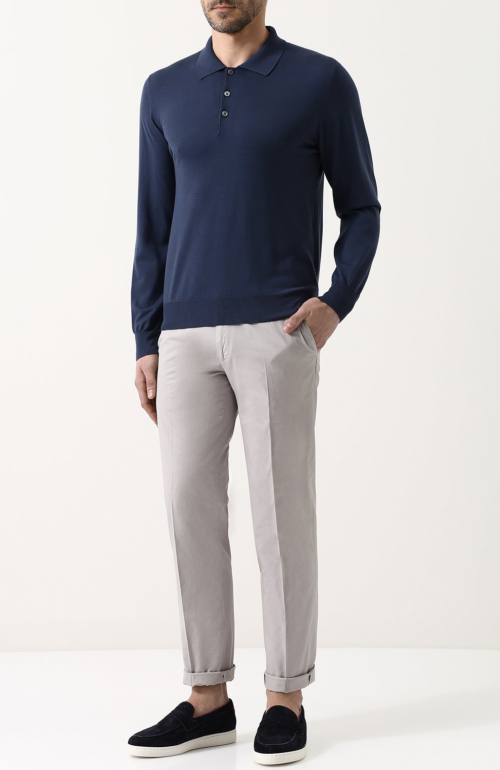 Шерстяное поло BRIONI, арт. UMR30S/PZK03, фото 2