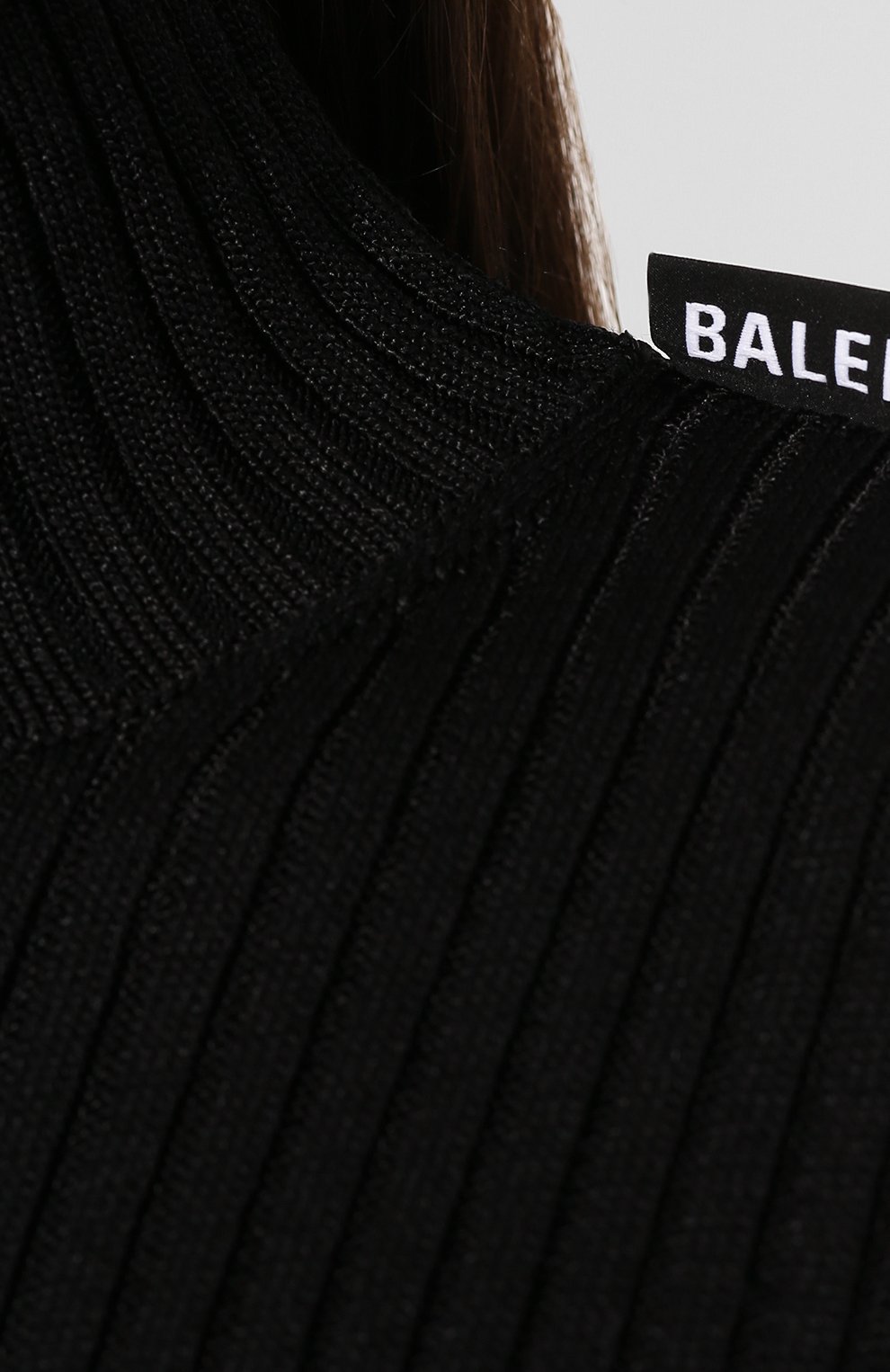 Платье-миди BALENCIAGA черного цвета по цене 78500 руб., арт. 576314/T5112, фото 5 Платье-миди BALENCIAGA, арт. 576314/T5112, фото 5