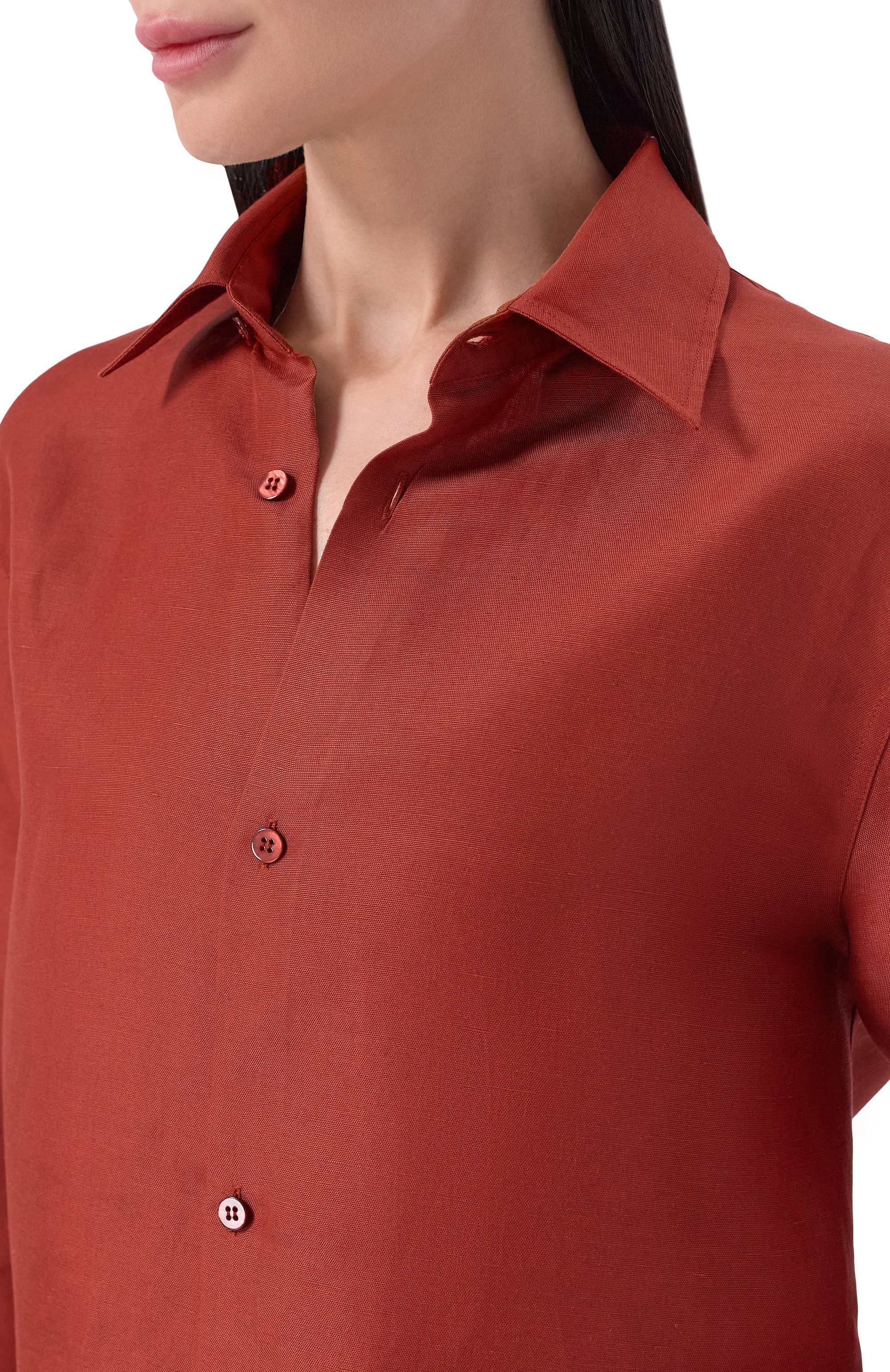 Рубашка изо льна и шелка MVST, арт. M26.2PW.B013/F123 LIN0 SETA, фото 5