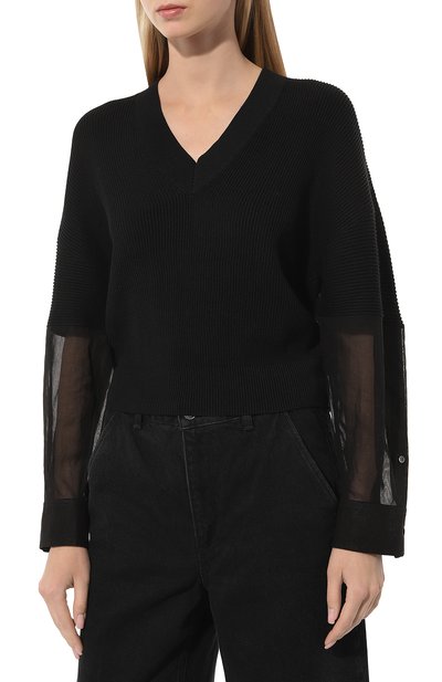 Хлопковый пуловер BRUNELLO CUCINELLI, арт. M1919B1338, фото 3