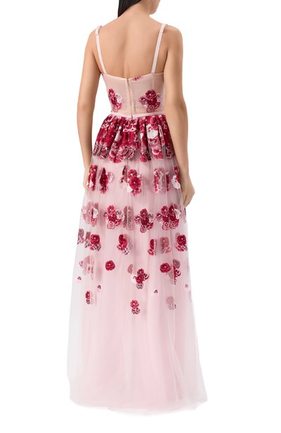 Платье GIAMBATTISTA VALLI белого цвета по цене 1075000 руб., арт. 26SSPVCA5128/44RIC, фото 3 Платье GIAMBATTISTA VALLI, арт. 26SSPVCA5128/44RIC, фото 3