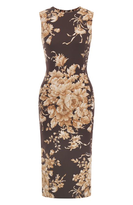 Женское шелковое платье DOLCE & GABBANA, арт. F6GAST/FSA7Y