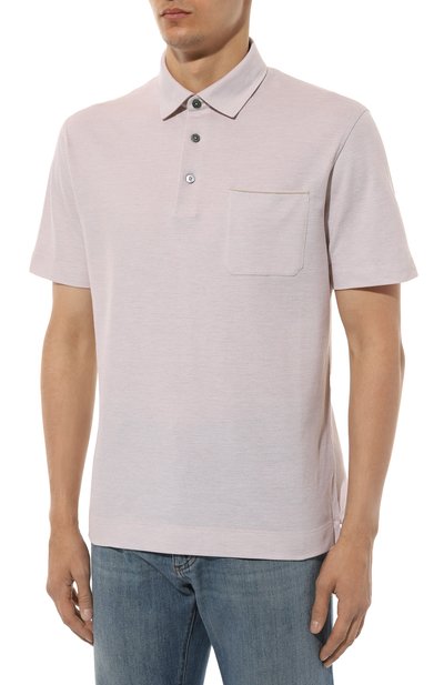 Хлопковое поло ZEGNA, арт. UB392A5/B752M01, фото 3