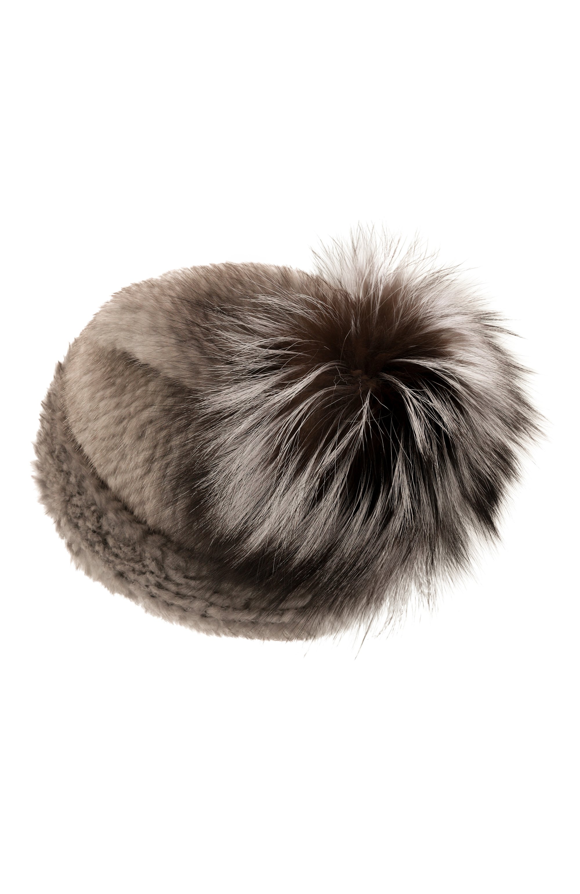 Меховая шапка �из норки и лисы VICTORIA KUSENKOVA, арт. 050650010205, фото 3