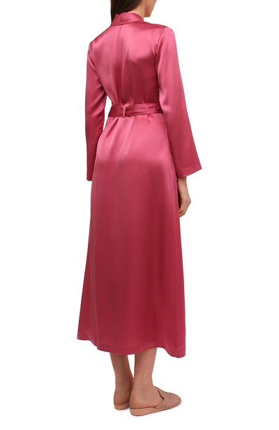 Шелковый халат LA PERLA, арт. 0020293/LU, фото 4