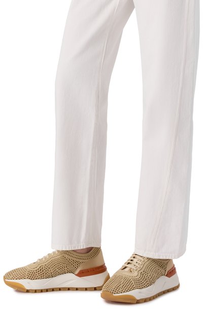 Текстильные кроссовки SANTONI, арт. WBIG61335BRMTNSN, фото 3