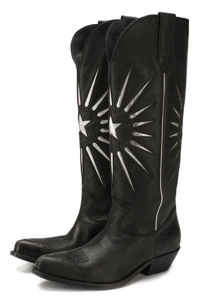 Кожаные сапоги wish star GOLDEN GOOSE DELUXE BRAND, арт. G36WS930.C4, фото 1