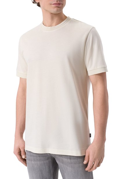 Футболка из хлопка и лиоцелла BOSS, арт. 50554626, фото 3