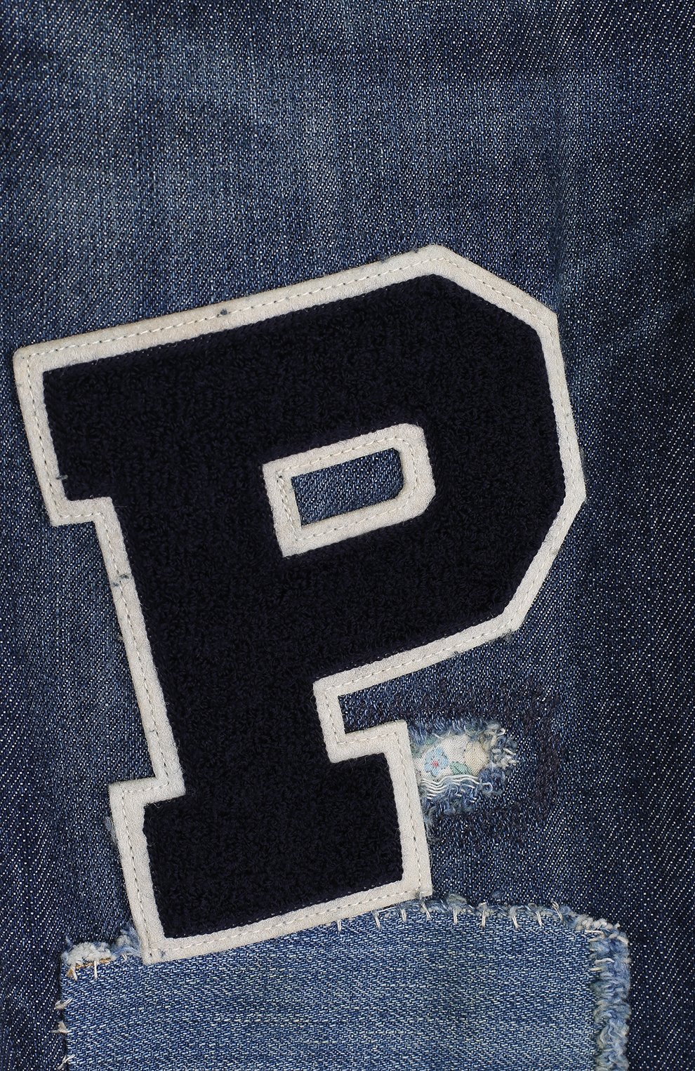 Джинсы с декоративными потертостями и аппликациями POLO RALPH LAUREN, арт. 313670896, фото 3