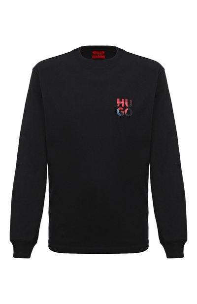 Хлопковый лонгслив HUGO, арт. 50486122, фото 1