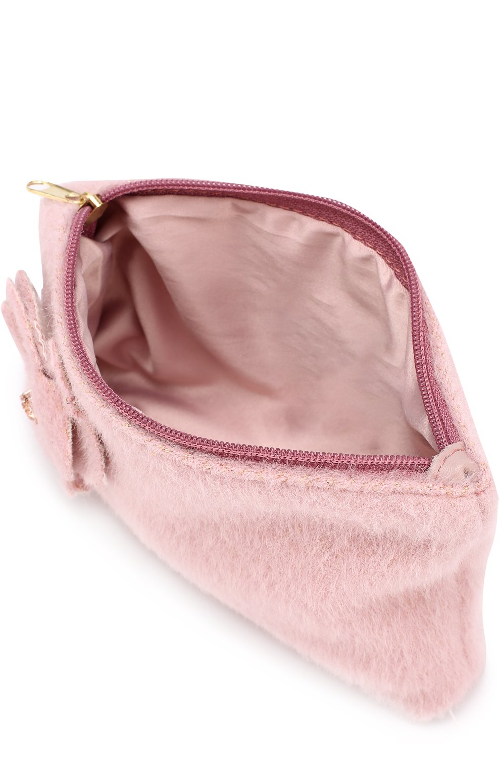 Клатч из шерсти с цветочной аппликацией I PINCO PALLINO, арт. 1702100202/07380, фото 3