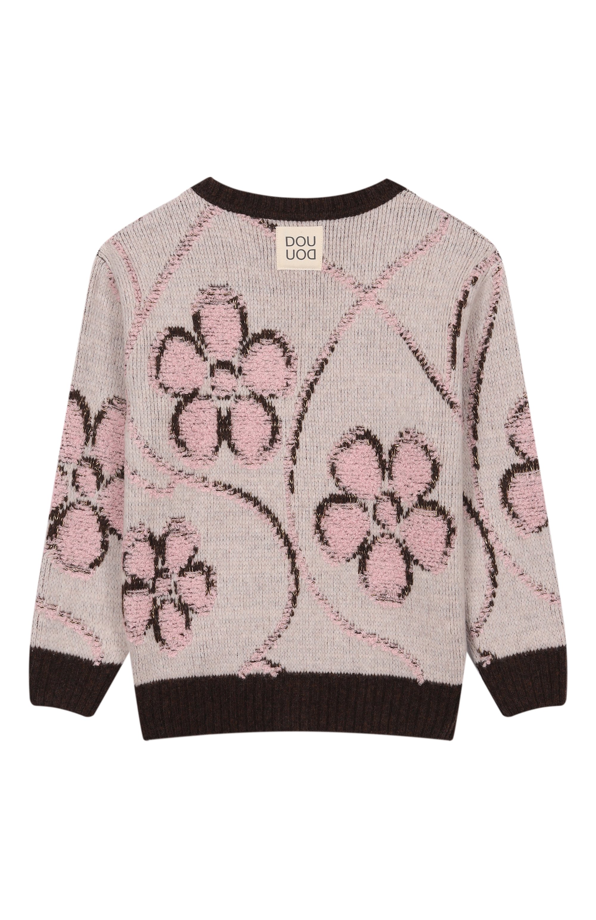 Кардиган из шерсти и вискозы DOUUOD, арт. DX9A40, фото 2