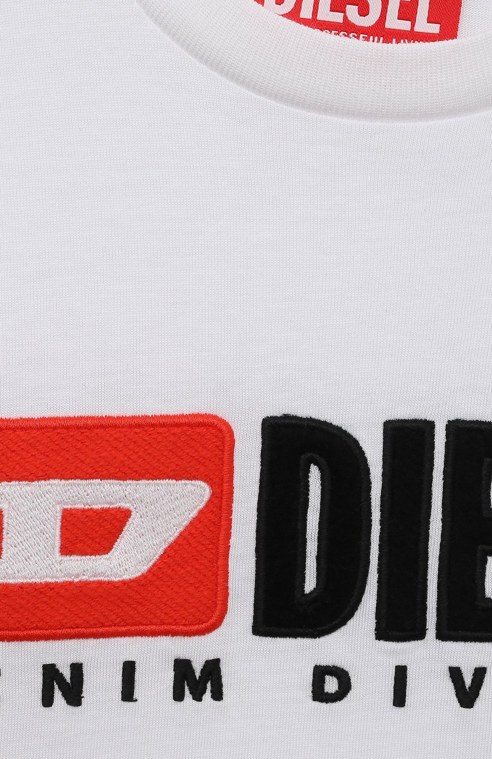 Хлопковая футболка DIESEL, арт. J01459/0GRAI, фото 3