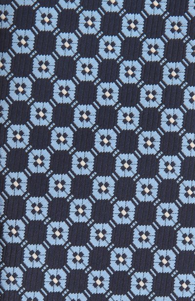 Шелковый галстук ZEGNA голубого цвета по цене 19650 руб., арт. Z2D83T/1UM, фото 3 Шелковый галстук ZEGNA, арт. Z2D83T/1UM, фото 3
