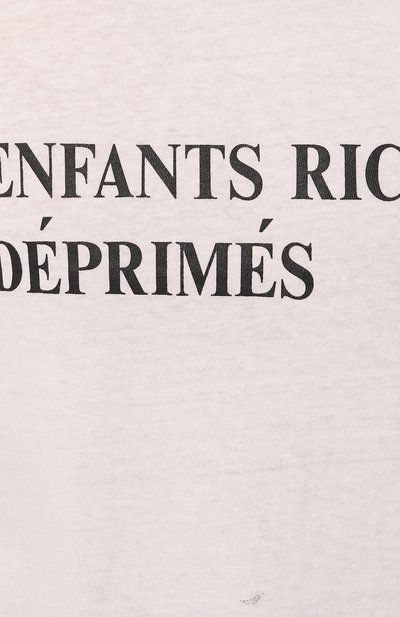 Хлопковая футболка ENFANTS RICHES DEPRIMES, арт. 010-741, фото 5