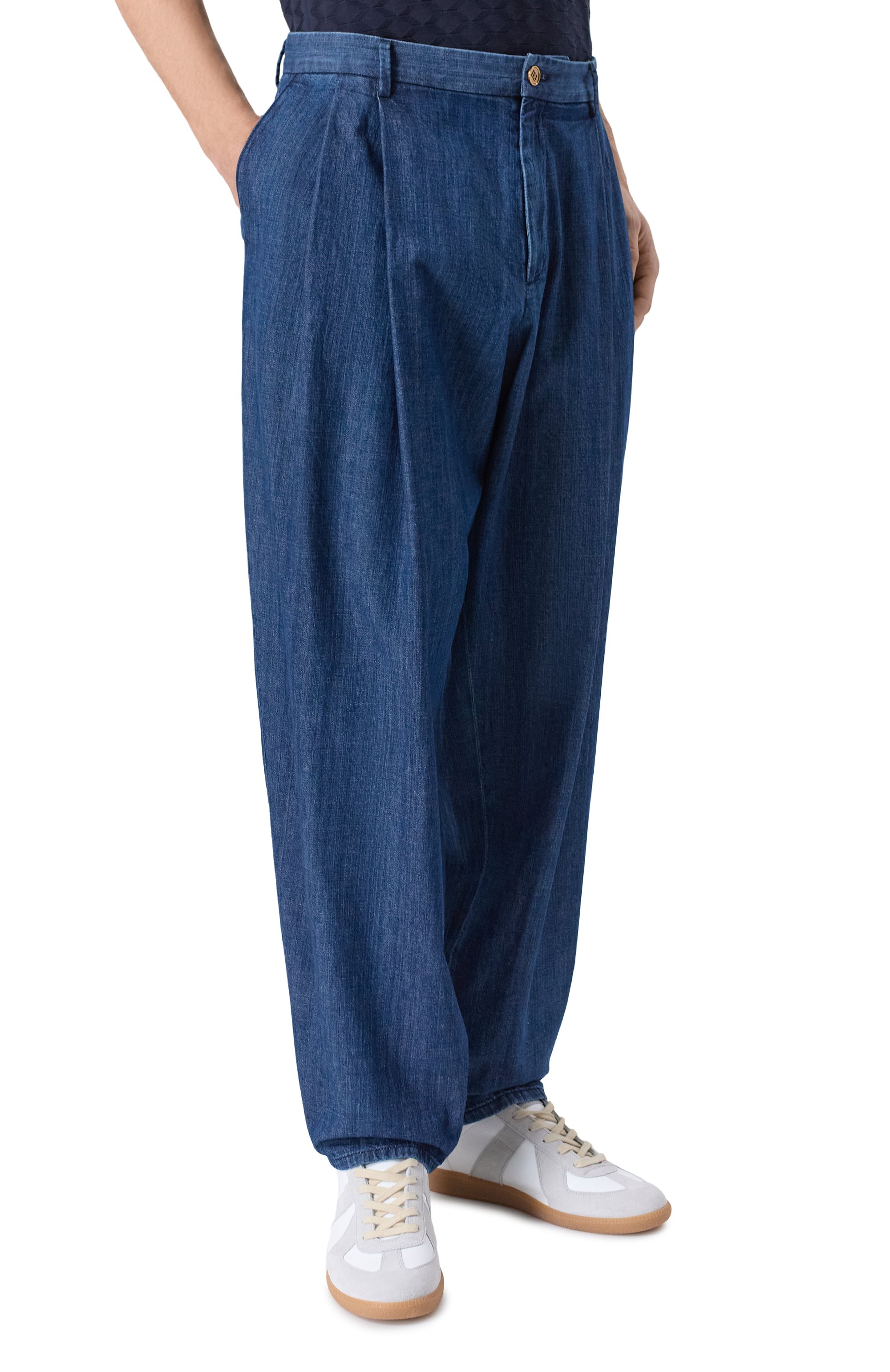 Хлопковые брюки DOLCE & GABBANA, арт. GP1L9D/G80M4, фото 3