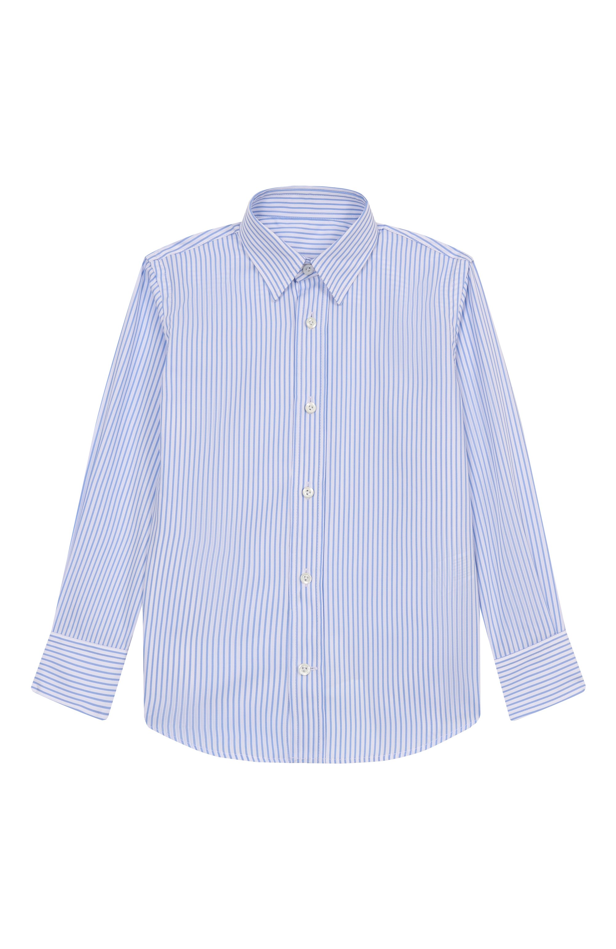 Хлопковая рубашка VAN LAACK голубого цвета по цене 13300 руб., арт. VL-TIM-XX/151970/140-158, фото 1 Хлопковая рубашка VAN LAACK, арт. VL-TIM-XX/151970/140-158, фото 1