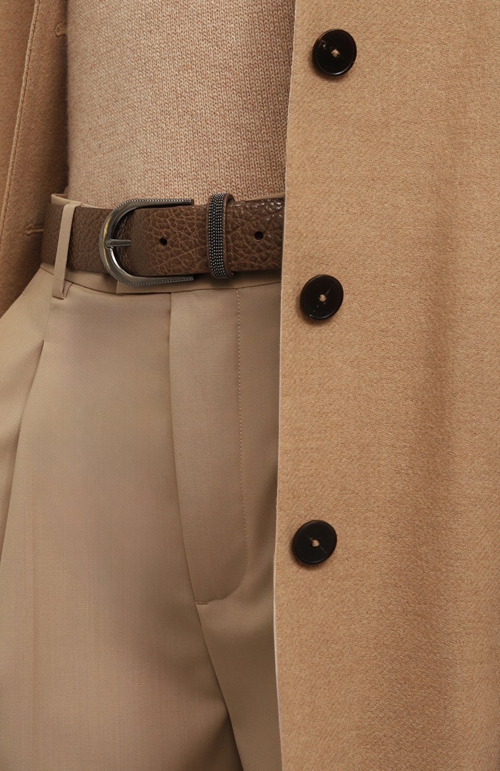 Кожаный ремень BRUNELLO CUCINELLI, арт. M0JUMC31G, фото 2