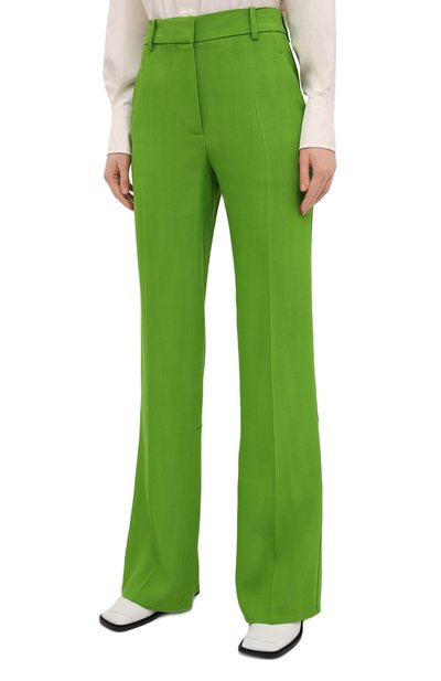 Брюки из вискозы VICTORIA BECKHAM, арт. 1221WTR002664G, фото 3