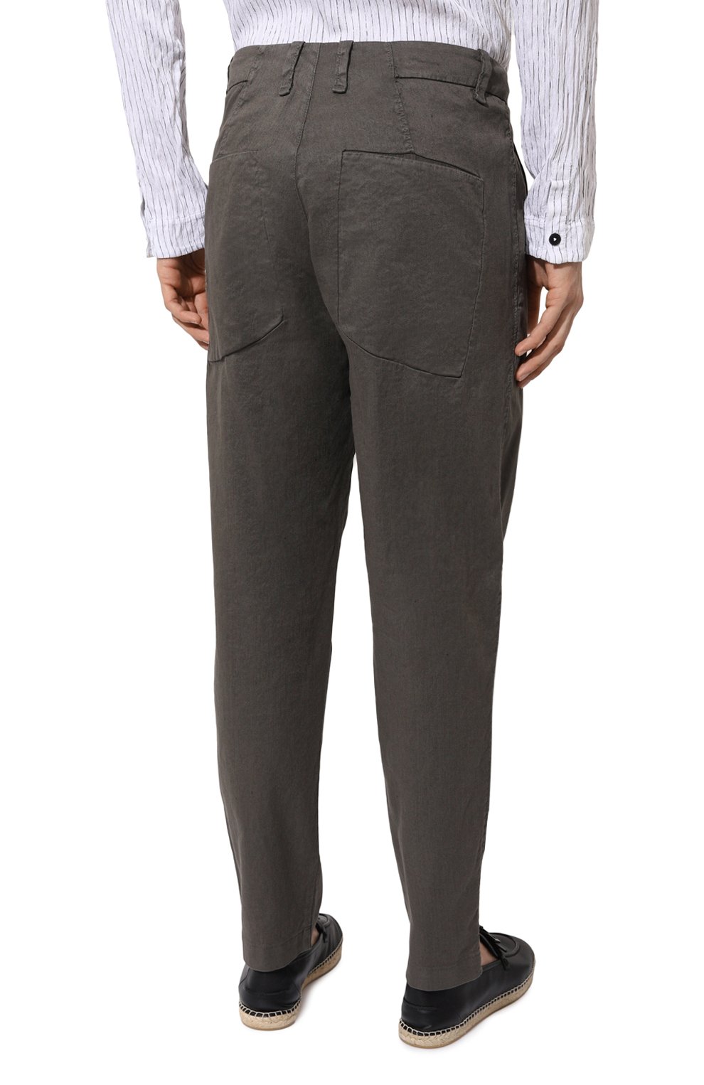 Брюки изо льна и хлопка TRANSIT, арт. CFUTRWF150, фото 4