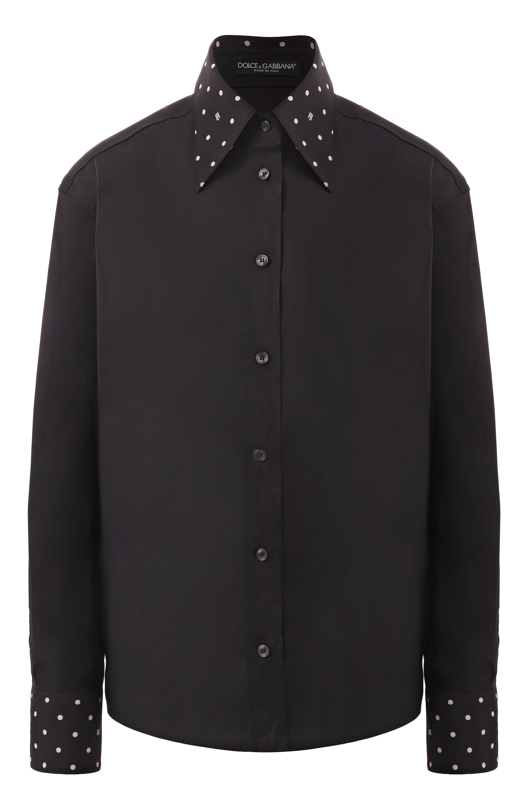 Хлопковая рубашка DOLCE & GABBANA, арт. F5S54T/GDCMN, фото 1
