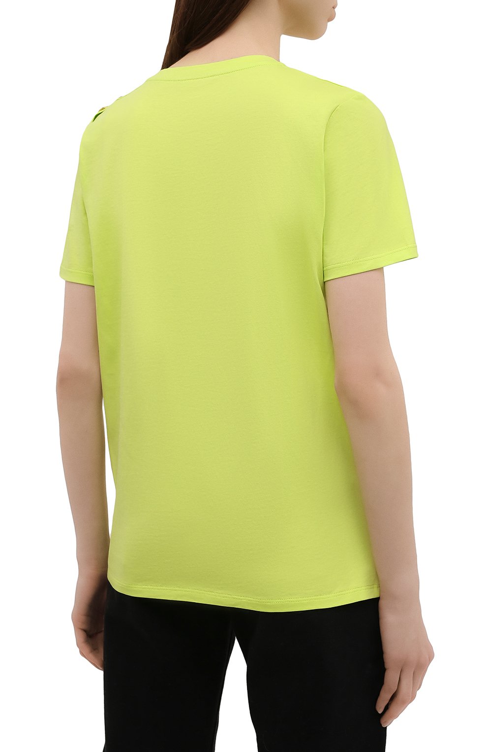 Хлопковая футболка BALMAIN, арт. VF0EF005/B044, фото 4