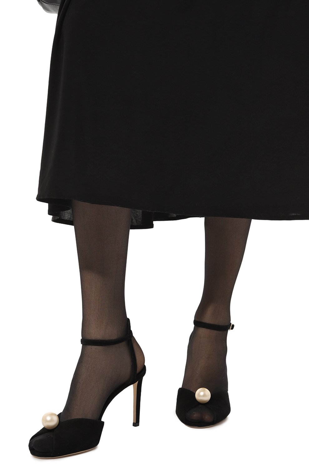 Замшевые босоножки sacora 85 JIMMY CHOO, арт. SAC0RA 85/A0B, фото 3